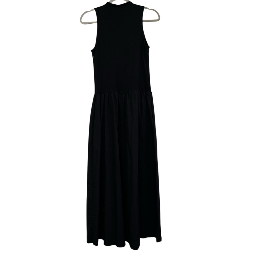 Marcella NYC Montrose Black Sleeveless Fit & Flare Maxi Dress Medium - Picture 3 of 14